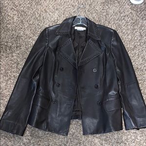 Worth Brown 100 % genuine leather jacket